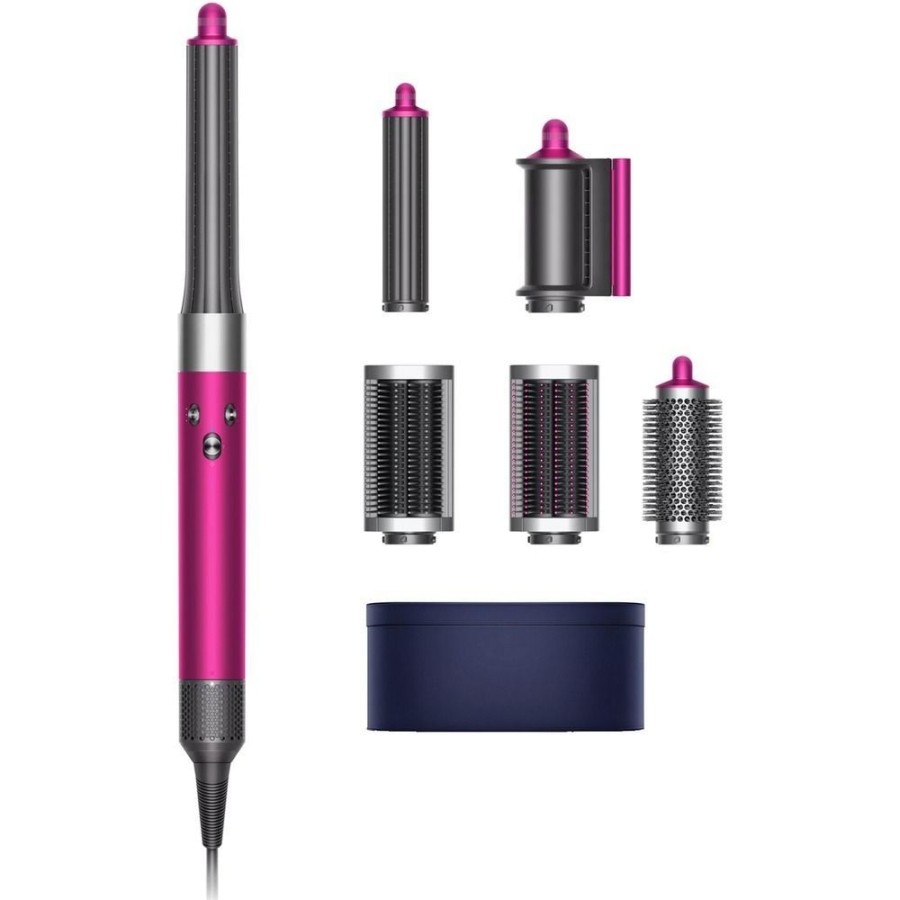 Стайлер Dyson Airwrap Complete Long HS05 Fuchsia/Nickel с кейсом